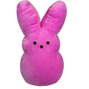 Large PEEPS pink plush.  Excellent pre-owned condition.  Great collector piece